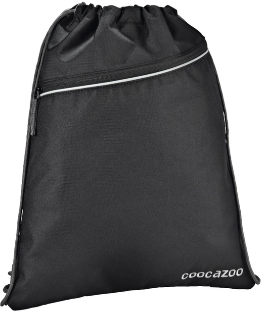 Рюкзак-мішок для взуття Coocazoo RocketPocket II Beautiful Black 43x34 см (4047443285287) - зображення 1