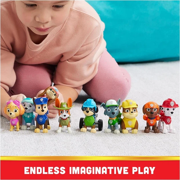 Фигурки Щенячий патруль Paw Patrol All Paws On Deck Toy Figures