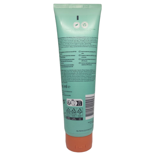Солнцезащитное молочко Zenova Suncare Sunmilk Sensitive SPF 30 150 мл (116775) - изображение 2