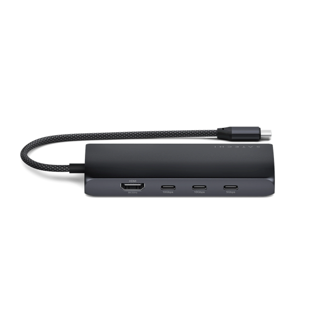 Адаптер Satechi USB-C Multiport Adapter 8K with Ethernet V3 Midnight (ST-P8KED) - изображение 4