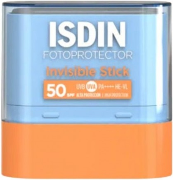Przeciwsłoneczny sztyft Isdin Invisible SPF 50 10 g (8429420280878) - obraz 1