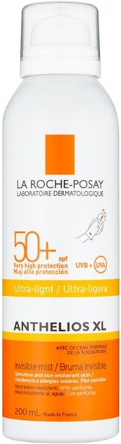 Spray przeciwsłoneczny La Roche Posay Anthelios Invisible Ultra Light SPF 50+ 200 ml (3337872420153) - obraz 1