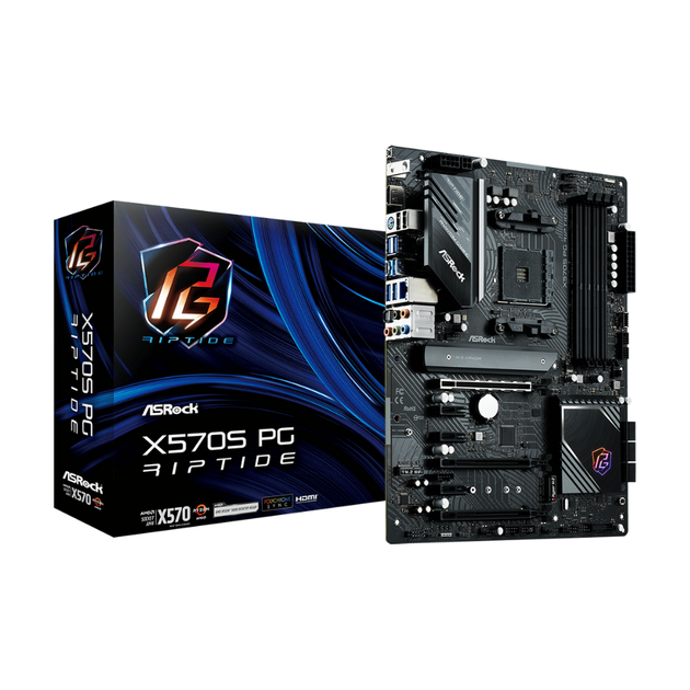 Материнська плата Asrock X570S PG RIPTIDE sAM4/AMD/X570/HDMI/2xM.2/USB 3.2/2.5GbE/LAN/ATX - зображення 3