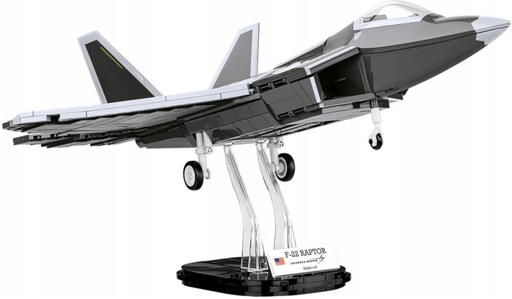 Klocki konstrukcyjne Cobi Armed Forces Raptor Lockheed F-22 695 elementów (5902251058555) - obraz 3
