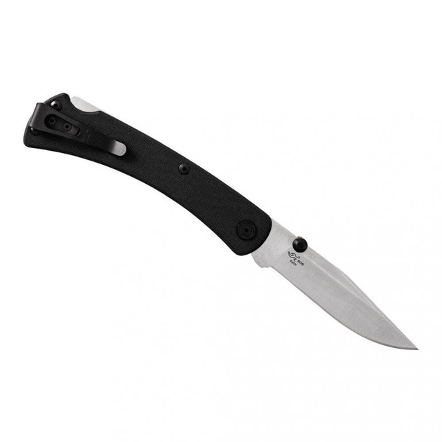 Нож складной карманный с фиксацией Back lock Buck 112BKS3 "110 Slim Pro TRX", 235 мм черный - изображение 2