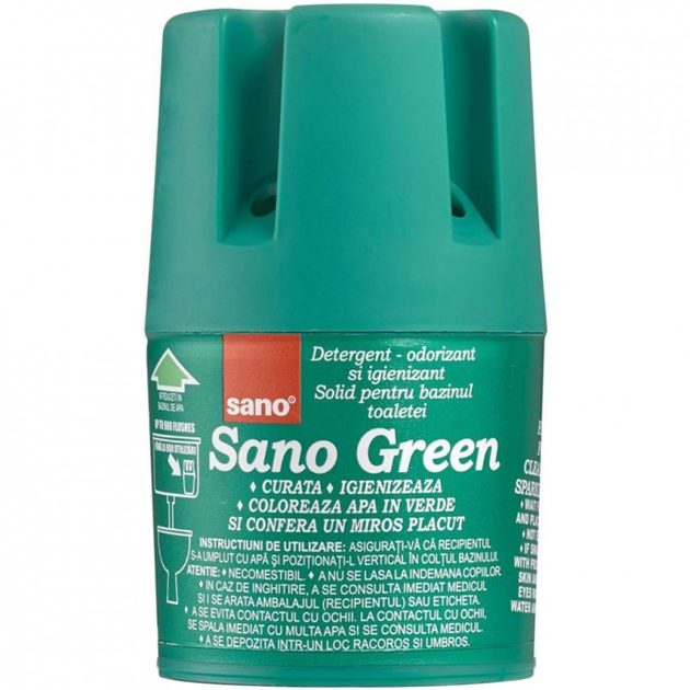 Средство для чистки унитаза Sano Green 150 г (7290010935833) (197602 ...