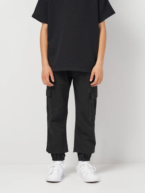 Детские брюки-карго для мальчика Minoti 17PANT 52 40419JNR 98-104 см Черные (5063025261035) - Фото 1 Детские брюки-карго для мальчика Minoti 17PANT 52 40419JNR 98-104 см Черные (5063025261035) - изображение 1