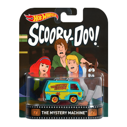 ミニカー Hot Wheels The Mystery Machine Машинка Premium Hot Wheels The Mystery Machine Scooby-Doo! Rep