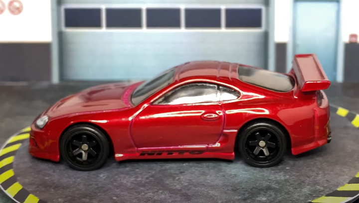 Машинка Premium Hot Wheels Toyota Supra Boulevard 1:64 FYN81 Red