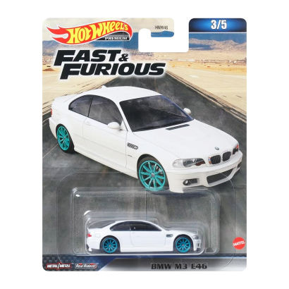 Машинка Premium Hot Wheels BMW M3 E46 Fast & Furious 1:64 HNW46