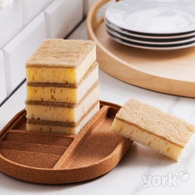 Губка для посуду ECO NATURAL by YORK - Фото 2 Губка для посуду ECO NATURAL by YORK - зображення 2
