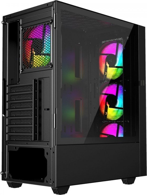 Корпус Gembird Fornax 4000 ARGB Black (CCC-FC-4000) - зображення 3