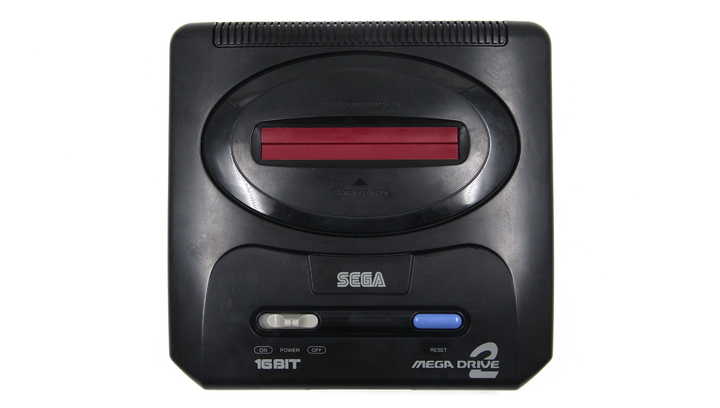 Набор Консоль Sega Mega Drive 2 HAA-2502 Japan Asia Black Б/У + Геймпад Проводной - изображение 3