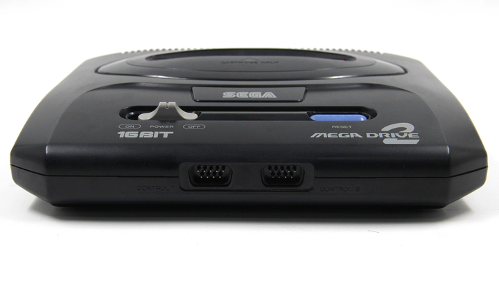 Набор Консоль Sega Mega Drive 2 HAA-2502 Japan Asia Black Б/У + Геймпад Проводной - изображение 4