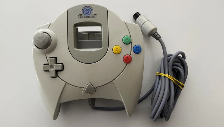 Набор Консоль Sega Dreamcast White Б/У + Геймпад Проводной – фото
