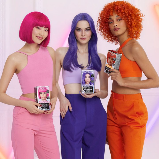 Farba do włosów L'Oreal Paris Preference Metavivids 7.222 Meta Pink (3600524105105) - obraz 6