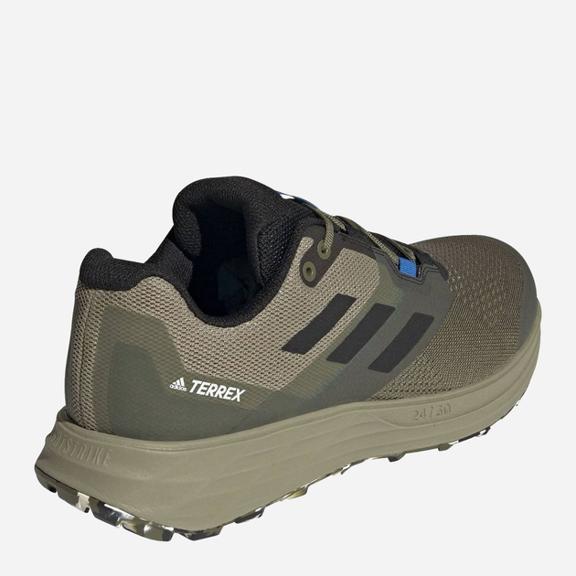 Чоловічі кросівки для бігу Adidas Terrex Two Flow H05844 46 Оливкові (4065418078825) - зображення 2