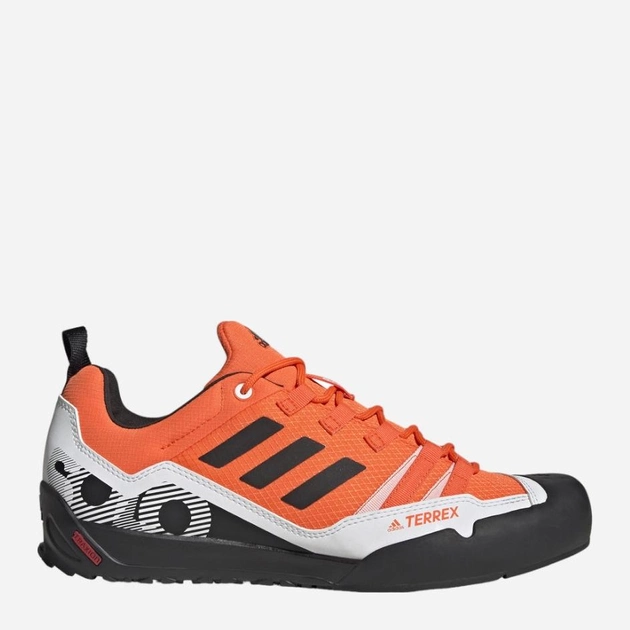 Buty sportowe trekkingowe męskie Adidas Terrex Swift Solo 2 HR1302 42 Pomarańczowe (4066749952686) - obraz 1