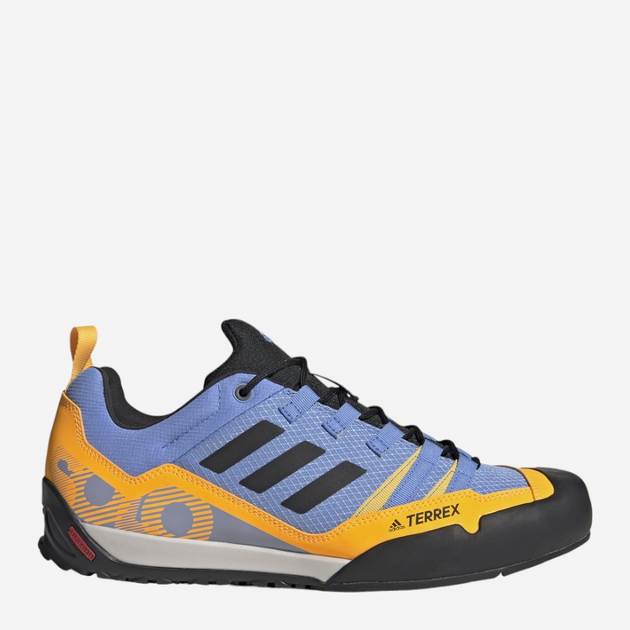 Buty sportowe trekkingowe męskie Adidas Terrex Swift Solo 2 HR1303 43.5 Błękitny/Pomarańczowy (4066749956561) - obraz 1