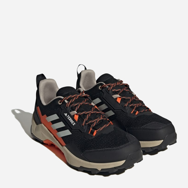 Чоловічі кросівки для треккінгу Adidas Terrex Ax4 IF4867 45.5 Чорний/Помаранчевий (4066757000911) - зображення 2