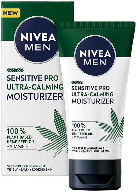 Крем для обличчя Nivea Men Sensitive Pro Ultra-Calming Moisturizer зволожуючий для чоловіків 100 мл (4005808211456) - зображення 1