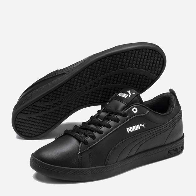 Жіночі кеди низькі Puma Smash Wns V2 L 365208-03 37.5 Чорні (4059505053826) - зображення 1