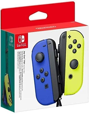 Контроллеры Nintendo Switch Joy-Con: левый синий / правый неоново-желтый - изображение 7