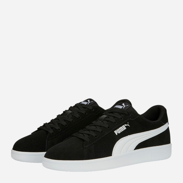 Tenisówki chłopięce Puma Smash 3.0 390984-01 40 Czarne (4065452493073) - obraz 2