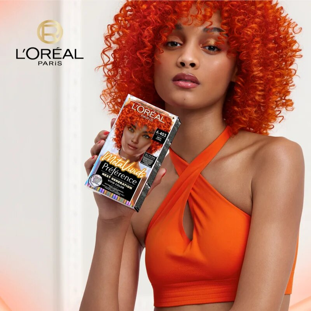 Farba do włosów L'Oreal Paris Preference Metavivids 6.403 Meta Coral (3600524105129) - obraz 3