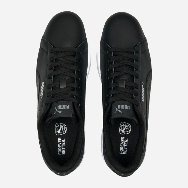 Підліткові кеди для хлопчика Puma Smash 3.0 L 390987-02 38.5 Чорні (4065452547974) - зображення 5
