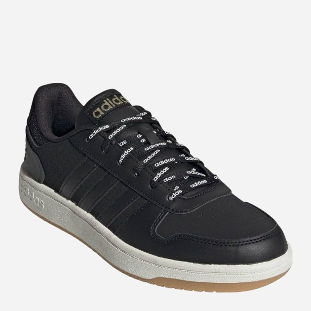 Чоловічі кеди низькі adidas Hoops 2.0 GZ7968 44.5 Чорні (4064049153376) - зображення 2