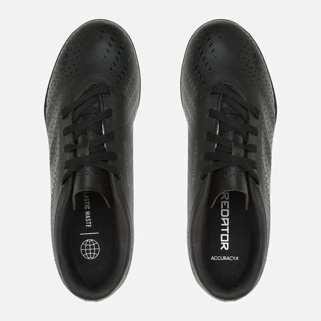 Buty piłkarskie turfy męskie adidas Predator Accuracy.4 Tf GW4645 47.5 Czarne (4066748593040) - obraz 5