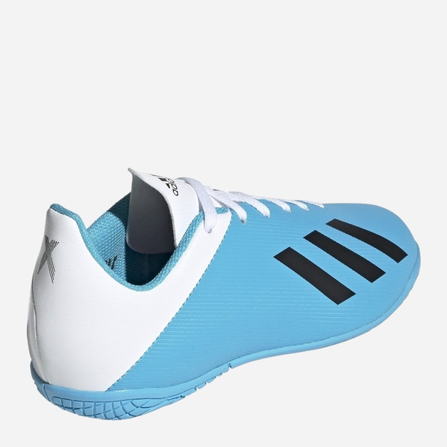 Dziecięce buty piłkarskie halówki chłopięce adidas X 19.4 In J F35352 28 Niebieskie (4061622940507) - obraz 2