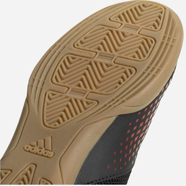 Дитячі футбольні бутси-футзалки для хлопчика adidas Predator 20.4 In Sala J EF1979 28 Чорний/Червоний (4062053091561) - зображення 6