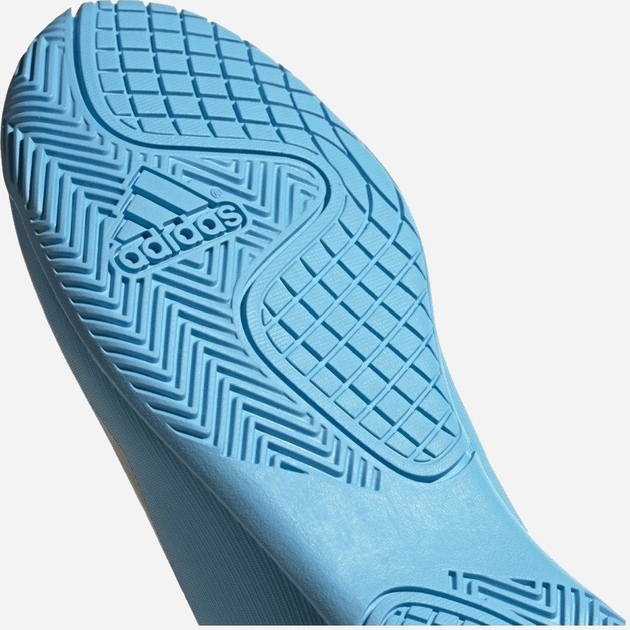 Dziecięce buty piłkarskie halówki chłopięce adidas X 19.4 In J F35352 28 Niebieskie (4061622940507) - obraz 6