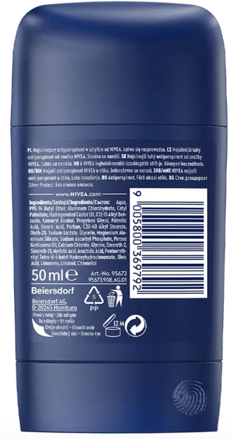 Antyperspirant NIVEA Men Derma Dry Control dla mężczyzn 50 ml (9005800369792) - obraz 2