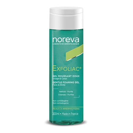 Норева Эксфолиак очищающий гель для чувствительной кожи Noreva Exfoliac Gel Moussant Doux 200 мл - Фото 1 Норева Эксфолиак очищающий гель для чувствительной кожи Noreva Exfoliac Gel Moussant Doux 200 мл - изображение 1