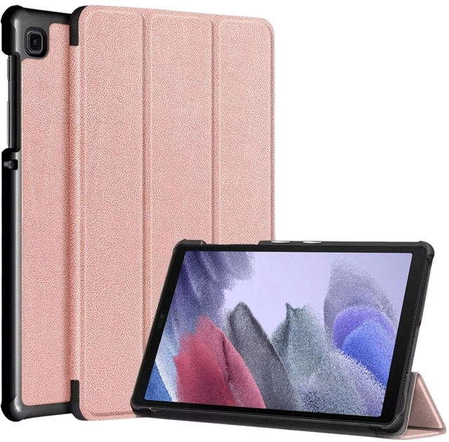 Etui z klapką iLike Tri-Fold Eco-Leather Stand Case do Samsung Galaxy Tab A7 Lite 8.7'' Sakura (ILK-TRC-S3-SA) - obraz 1