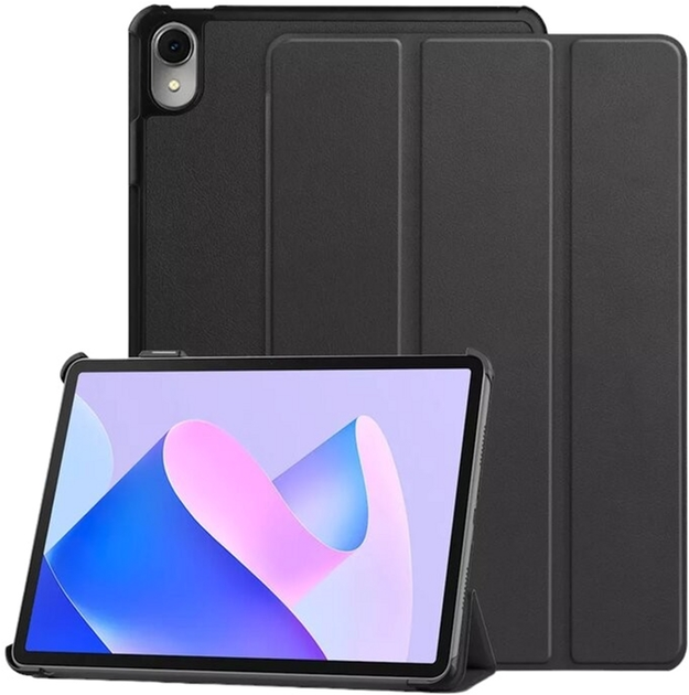 Etui z klapką iLike Tri-Fold Eco-Leather Stand Case do Apple iPad Pro 11" Black (ILK-TRC-A4-BK) - obraz 1