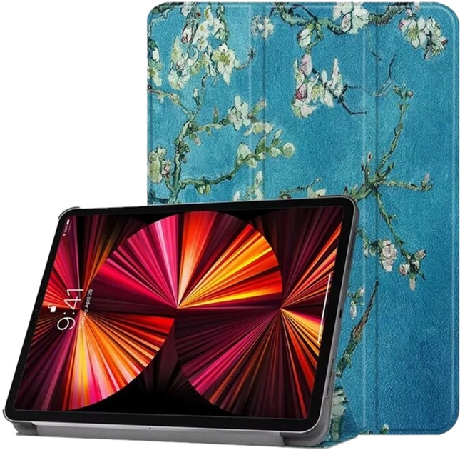 Etui z klapką iLike Tri-Fold do Xaomi Redmi Pad 6 11"/Pad 6 Pro Sakura (ILK-TRC-X3-SA) - obraz 1