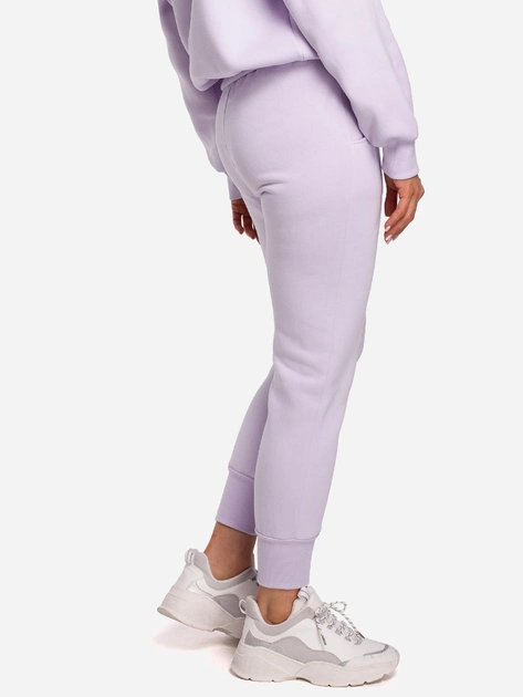 Спортивні штани жіночі Made Of Emotion M535 2XL Бузкові (5903068491450) - зображення 2