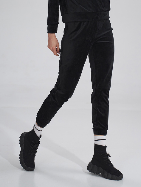 Spodnie dresowe damskie Figl M762 S Czarne (5902194389952) - obraz 1