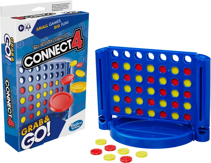 Гра настільна дорожня Hasbro Збери 4 (F8253) - зображення 2