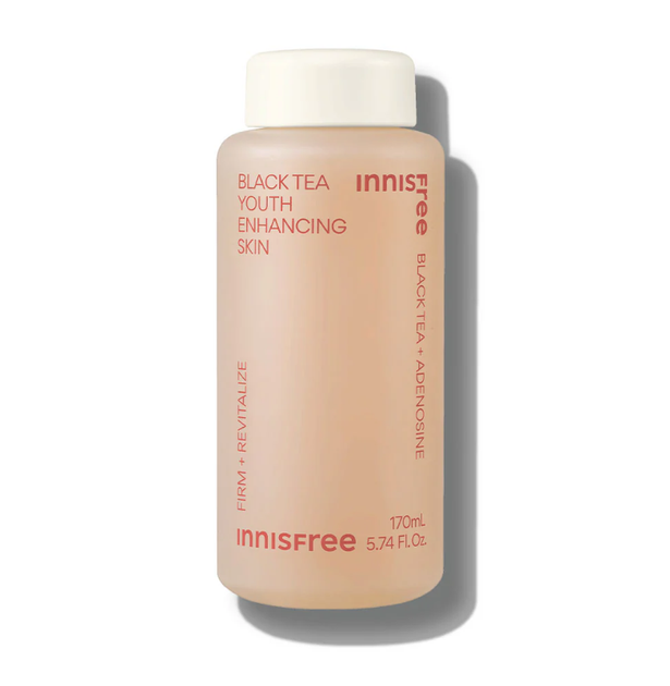 Омолоджувальний тонер-есенція з екстрактом чорного чаю Innisfree Black Tea Youth Enhancing Skin 170ml - Фото 1 Омолоджувальний тонер-есенція з екстрактом чорного чаю Innisfree Black Tea Youth Enhancing Skin 170ml - зображення 1