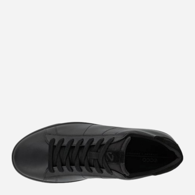 Sneakersy męskie skórzane ECCO Street Lite 52130451052 47 Czarne (194890644496) - obraz 7