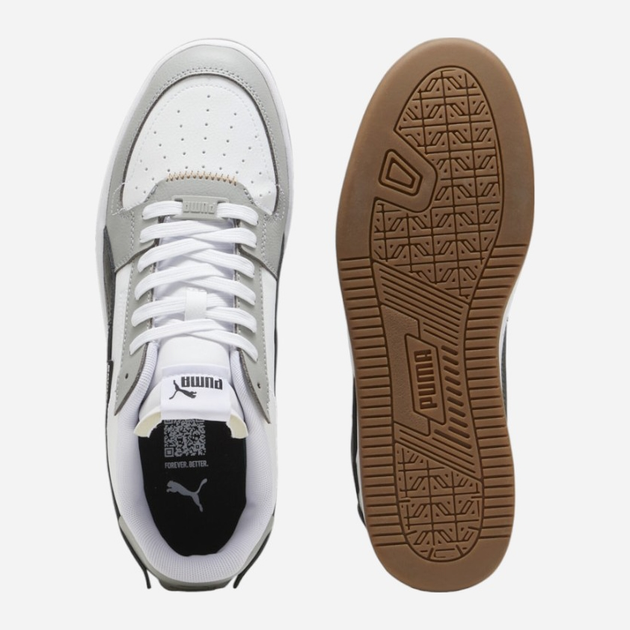 Чоловічі кеди низькі Puma Caven 2.0 VTG 392332-13 41 (7.5UK) Білий/Сірий (4099686285661) - зображення 3