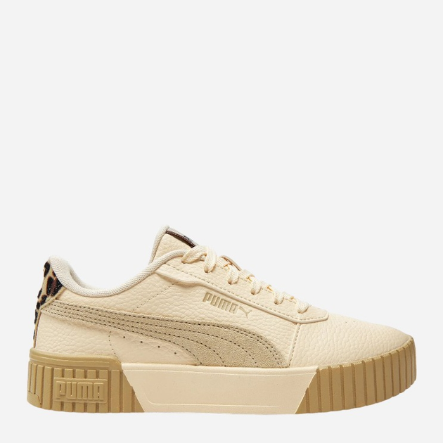 Sneakersy damskie na platformie Puma Carina 2.0 I Am The Drama 396346-01 40.5 (7UK) Beżowe (4099686092832) - obraz 1