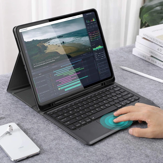 Клавиатура-чехол для планшета ASHU iPad Pro 12.9" g1 - изображение 4