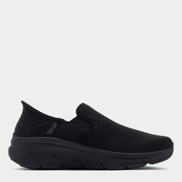 Мужские слипоны Skechers 232463 BBK 41 (8US) 26 см Черные (197627421599) 