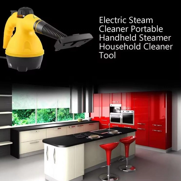 Многофункциональный ручной пароочиститель Steam Cleaner Электрический пароочиститель - изображение 9